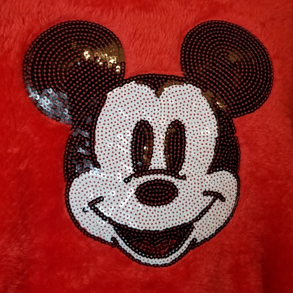NWOT Disney x Jerry Leigh sequin Mickey sweater Large - Picture 7 of 9